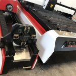 SS pípur 3d leysir klippa vél / 3 ás trefjar lak málm skútu