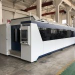 faglegur cnc trefjar leysir klippa vél 1000w 1500w með skiptiborð