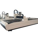 tvískiptur notkun klippibúnaðar fyrir leysir rör, faglegur CNC leysir rör klippa vél