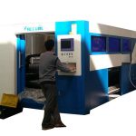 Stillanlegur hraði 2kw ljósleiðara leysir klippa vél fyrir málmrör