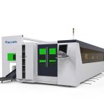 málm rör og plata trefjar háhraða leysir klippa vél 1500w með snúningsbúnaði